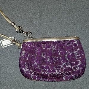 Used Coach Wristlet